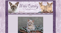 Desktop Screenshot of melacattery.com